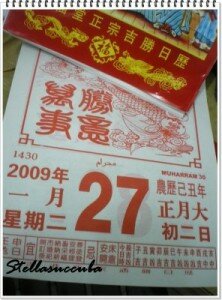 Chinese calendar